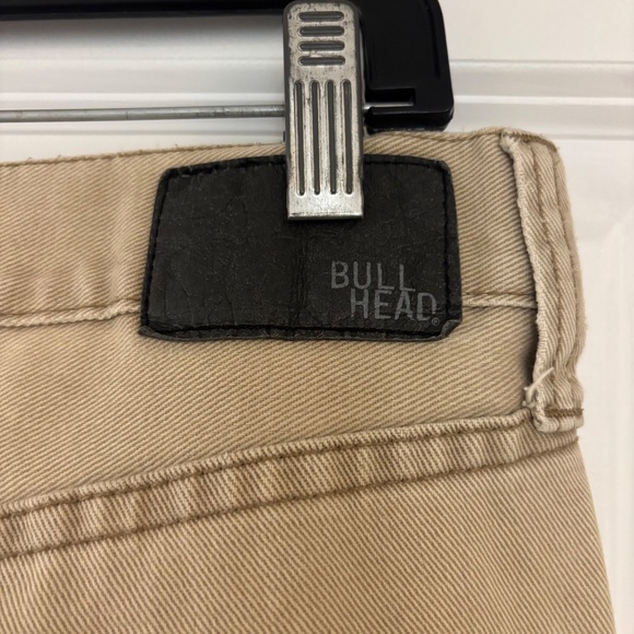 Bull Head Gravels Slim Tan Denim Jeans - Picture 8 of 11